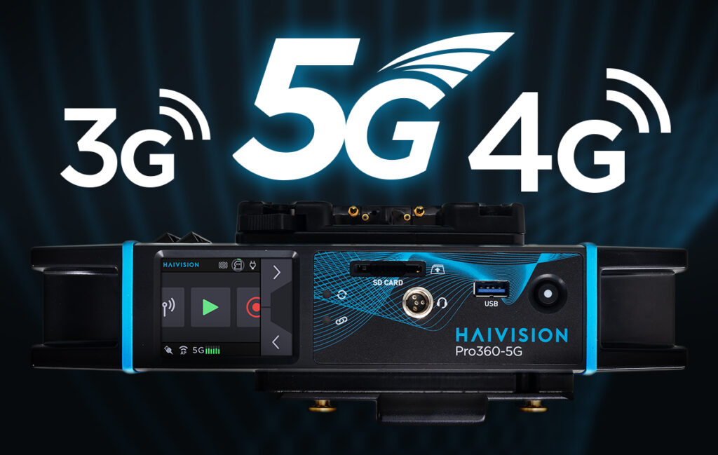 Haivision 5G Mobile Video Transmitter - pro360 5G