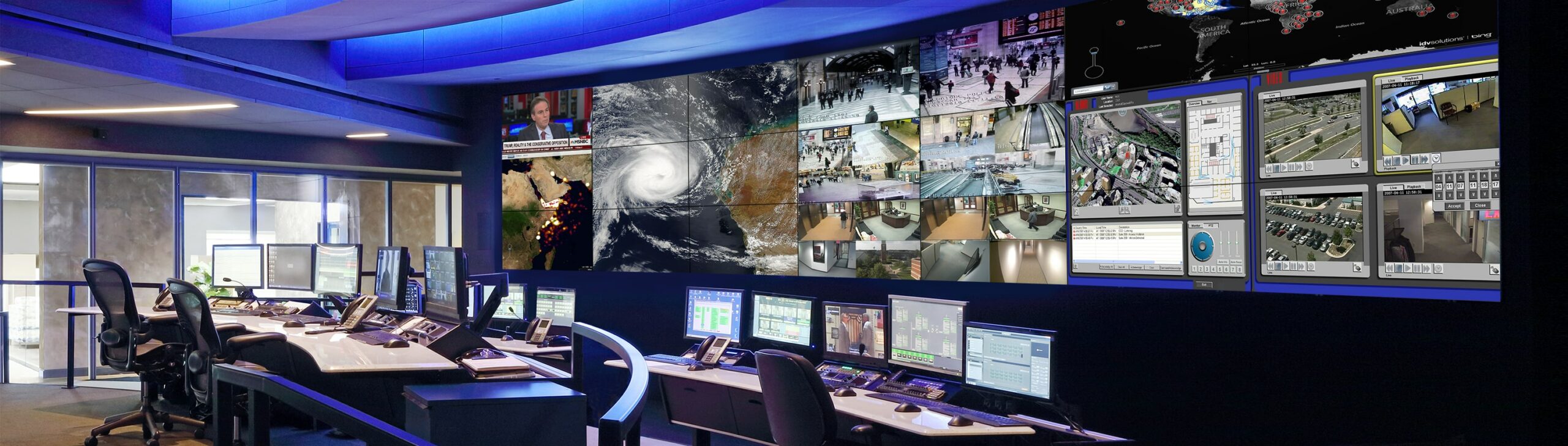 SOC video wall