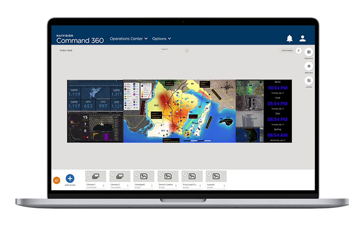 Command 360 Video wall Software