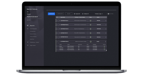 Haivision SRT Gateway