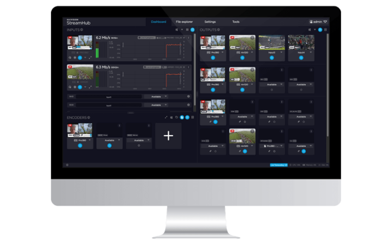 Haivision StreamHub receiver