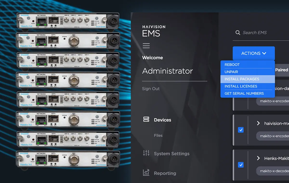 EMS Centralized Upgrades